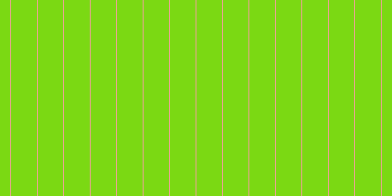 #7bd913, #eba393 vertical lines, two pixels wide, fifty-two pixels apart