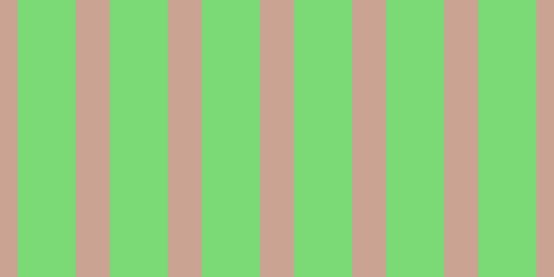 #7bd976, #caa393 vertical lines, forty-nine pixels wide, eighty-four pixels apart
