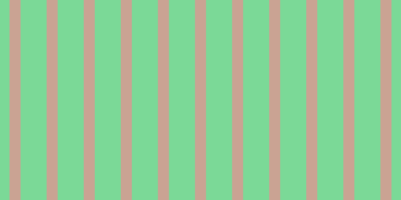 #7bd997, #caa393 vertical lines, twenty-two pixels wide, fifty-two pixels apart