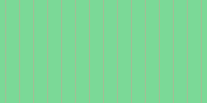 #7bd997, #caa393 vertical lines, two pixels wide, fifty-two pixels apart