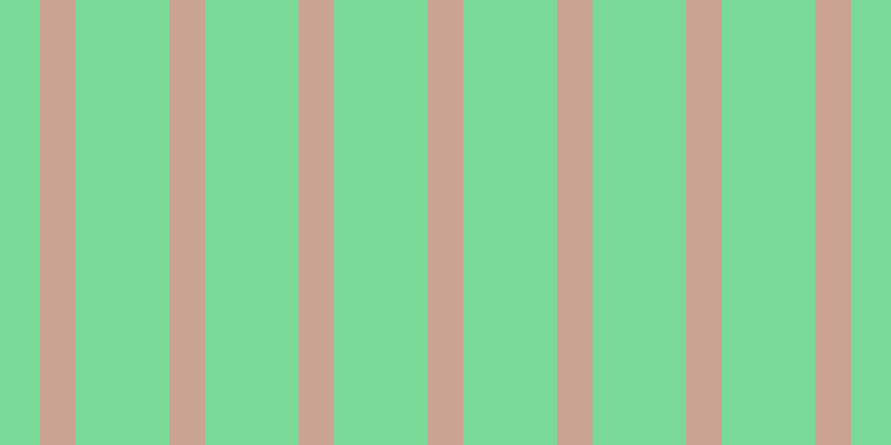 #7bd997, #caa393 vertical lines, thirty-two pixels wide, eighty-four pixels apart