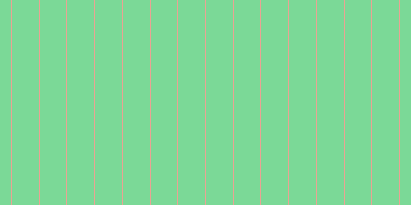 #7bd997, #eba393 vertical lines, two pixels wide, fifty-two pixels apart