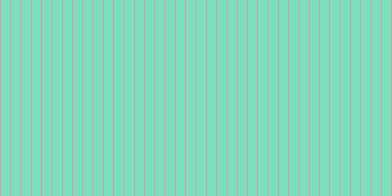 #7bdebf, #caa393 vertical lines, two pixels wide, nineteen pixels apart