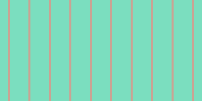 #7bdebf, #caa393 vertical lines, eight pixels wide, seventy-three pixels apart