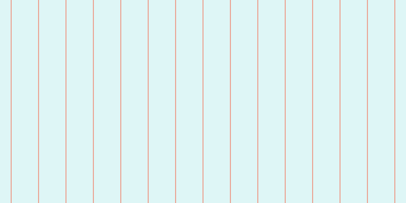 #7bdee0 (25%), #eba393 vertical lines, two pixels wide, fifty-two pixels apart