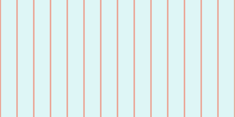 #7bdee0 (25%), #eba393 vertical lines, five pixels wide, fifty-two pixels apart