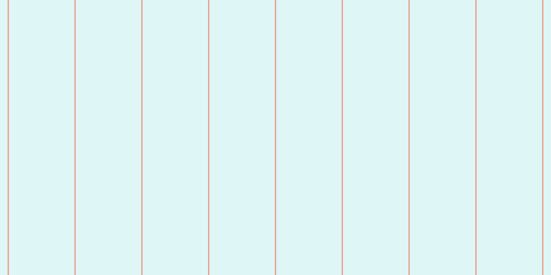 #7bdee0 (25%), #eba393 vertical lines, two pixels wide, ninety-five pixels apart