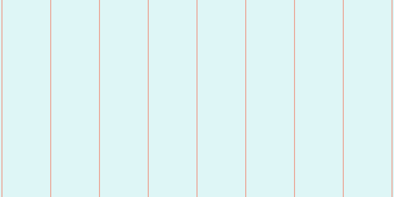 #7bdee0 (25%), #eba393 vertical lines, two pixels wide, ninety-seven pixels apart