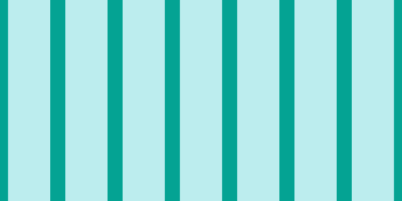 #7bdee0 (50%), #04a393 vertical lines, thirty pixels wide, eighty-four pixels apart