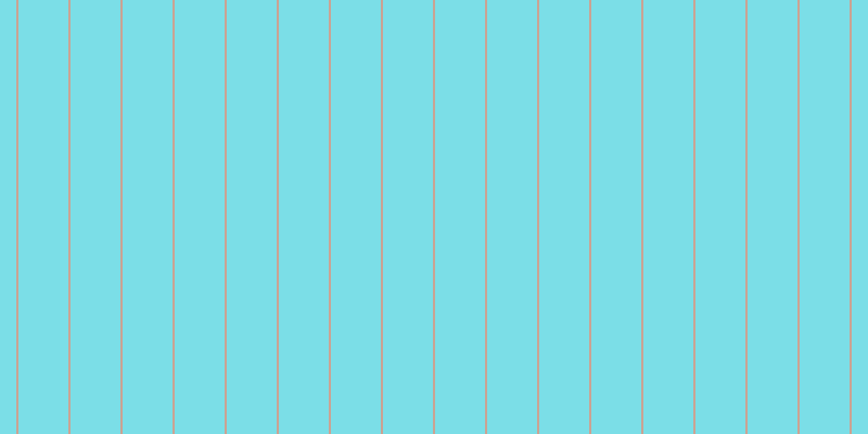 #7bdee7, #caa393 vertical lines, two pixels wide, forty-six pixels apart