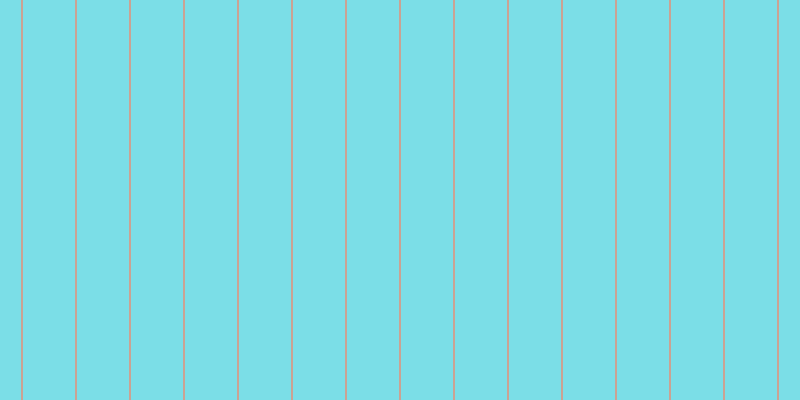 #7bdee7, #caa393 vertical lines, two pixels wide, fifty-two pixels apart