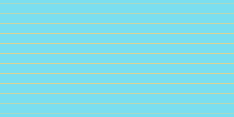 #7bdeef, #dbd393 horizontal lines, two pixels wide, thirty-two pixels apart