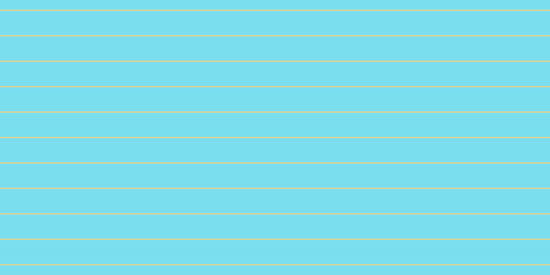 #7bdeef, #dbd393 horizontal lines, two pixels wide, thirty-five pixels apart