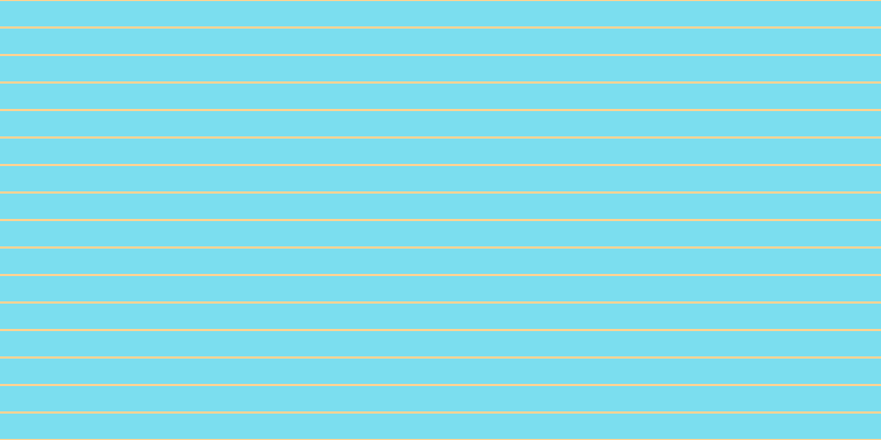 #7bdeef, #fcd393 horizontal lines, two pixels wide, twenty-three pixels apart