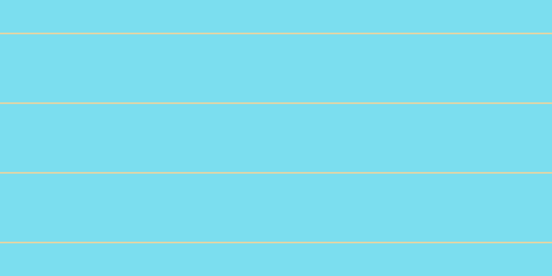 #7bdeef, #fcd393 horizontal lines, two pixels wide, ninety-nine pixels apart