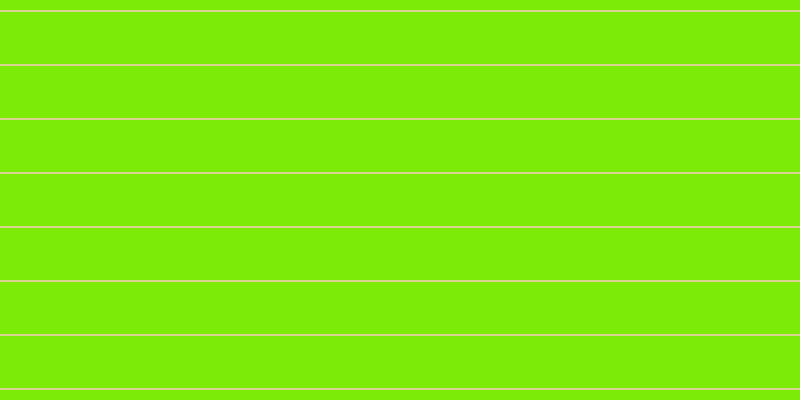 #7beb07, #dbd393 horizontal lines, two pixels wide, fifty-two pixels apart