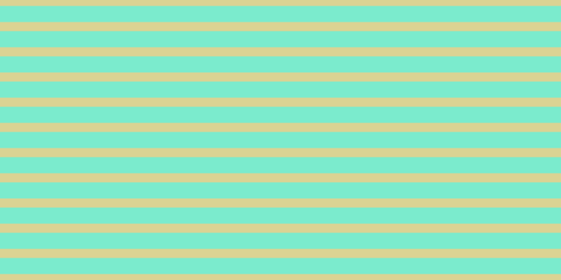 #7bebcd, #dbd393 horizontal lines, thirteen pixels wide, twenty-three pixels apart