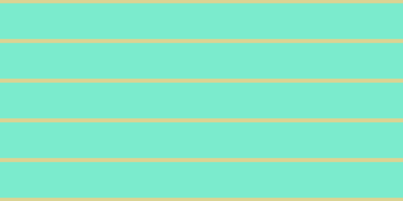 #7bebcd, #dbd393 horizontal lines, eight pixels wide, seventy-one pixels apart