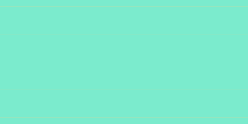#7bebcd, #dbd393 horizontal lines, one pixels wide, eighty-nine pixels apart