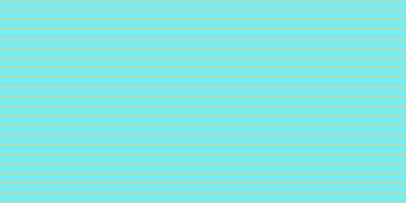 #7bebee, #dbd393 horizontal lines, two pixels wide, seventeen pixels apart