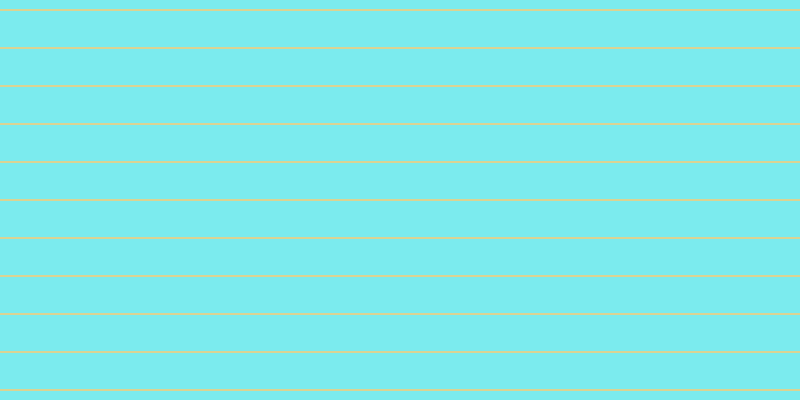 #7bebee, #dbd393 horizontal lines, two pixels wide, thirty-six pixels apart