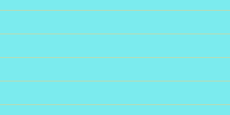 #7bebee, #dbd393 horizontal lines, two pixels wide, eighty pixels apart