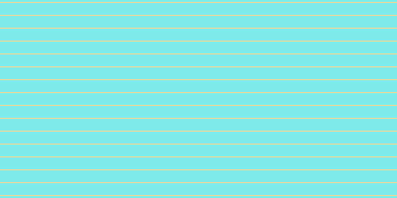 #7bebee, #fcd393 horizontal lines, two pixels wide, twenty-four pixels apart