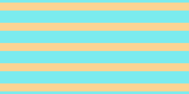 #7bebee, #fcd393 horizontal lines, thirty-four pixels wide, fifty-two pixels apart