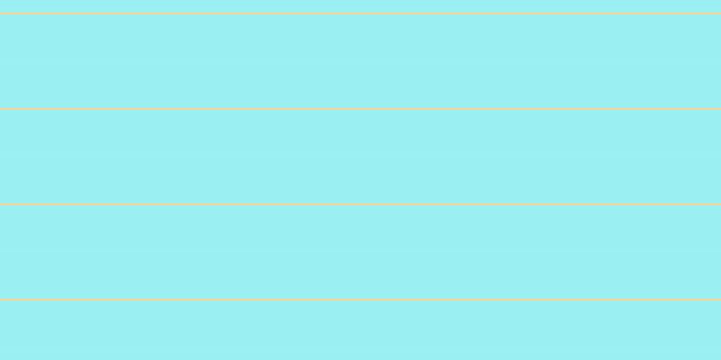 #7bebee (75%), #fcd393 horizontal lines, one pixels wide, fifty-two pixels apart