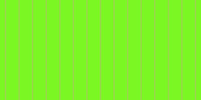 #7bf821, #caa393 vertical lines, two pixels wide, fifty-two pixels apart