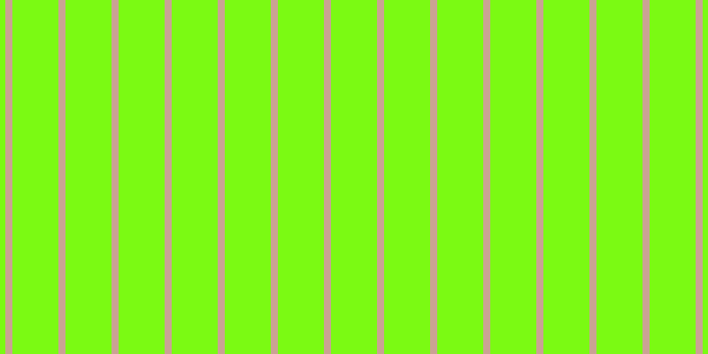 #7bfa13, #caa393 vertical lines, eight pixels wide, fifty-two pixels apart