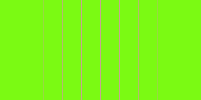 #7bfa13, #caa393 vertical lines, two pixels wide, seventy-four pixels apart