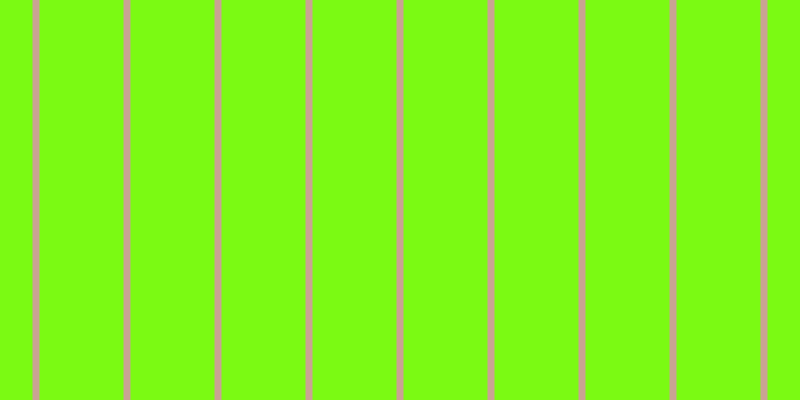 #7bfa13, #caa393 vertical lines, seven pixels wide, eighty-four pixels apart