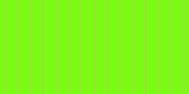 #7bfa13, #eba393 vertical lines, two pixels wide, fifty-two pixels apart