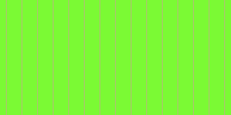 #7bfa34, #caa393 vertical lines, two pixels wide, fifty-two pixels apart