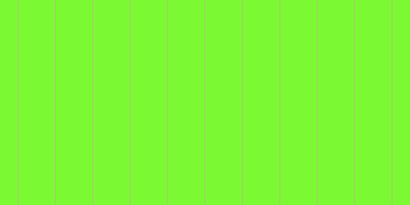 #7bfa34, #caa393 vertical lines, one pixels wide, seventy-two pixels apart