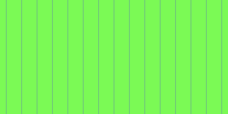 #7bfa55, #67a393 vertical lines, two pixels wide, fifty-two pixels apart