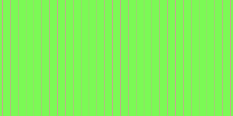 #7bfa55, #caa393 vertical lines, two pixels wide, twenty-five pixels apart