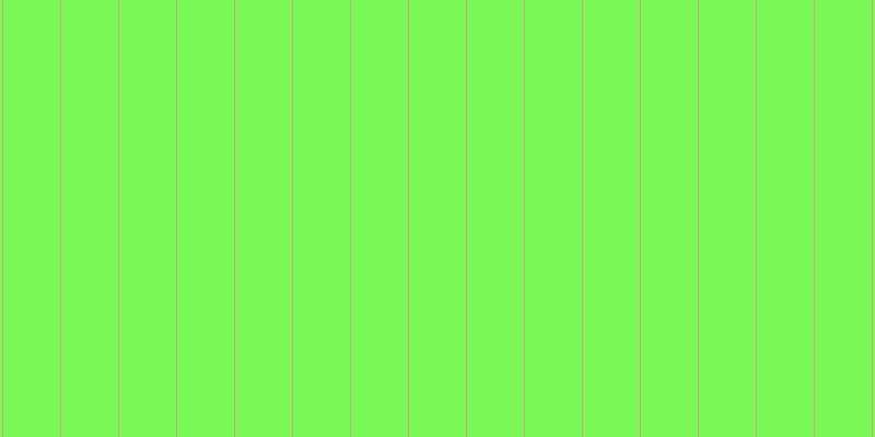 #7bfa55, #caa393 vertical lines, one pixels wide, fifty-two pixels apart