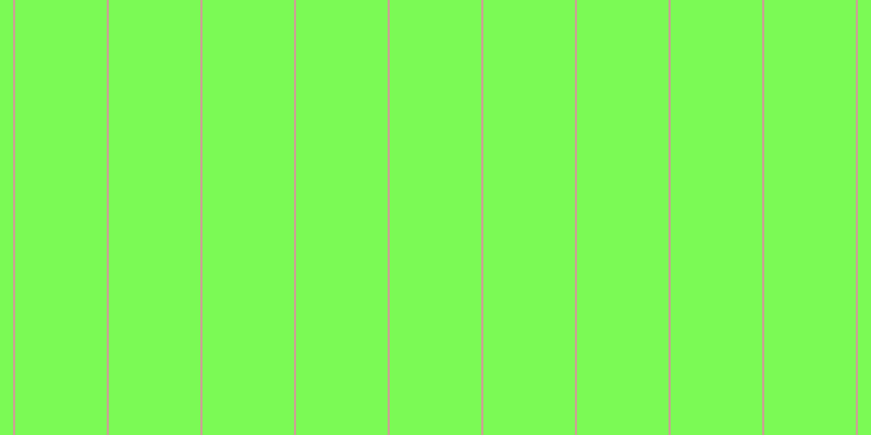 #7bfa55, #caa393 vertical lines, two pixels wide, eighty-four pixels apart
