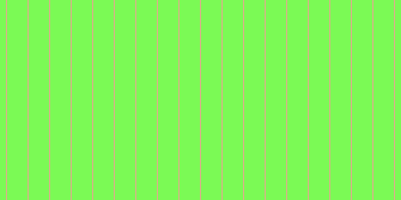#7bfa55, #eba393 vertical lines, two pixels wide, forty-one pixels apart