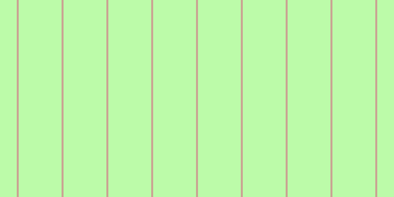 #7bfa55 (50%), #caa393 vertical lines, four pixels wide, eighty-seven pixels apart