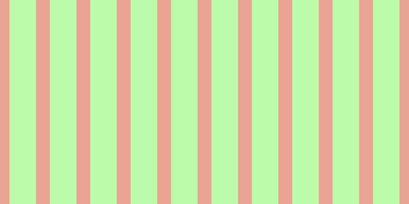 #7bfa55 (50%), #eba393 vertical lines, twenty-seven pixels wide, fifty-two pixels apart