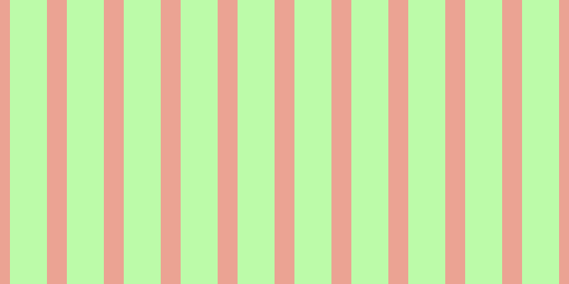 #7bfa55 (50%), #eba393 vertical lines, twenty-eight pixels wide, fifty-two pixels apart