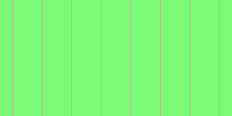#7bfa76, #caa393 vertical lines, two pixels wide, one hundred pixels apart