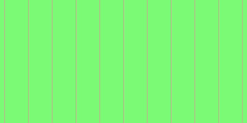 #7bfa76, #caa393 vertical lines, two pixels wide, seventy-five pixels apart