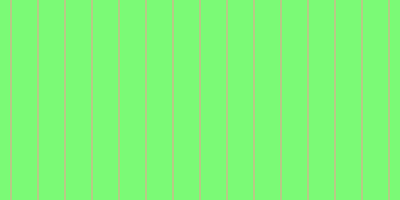 #7bfa76, #eba393 vertical lines, two pixels wide, fifty-two pixels apart