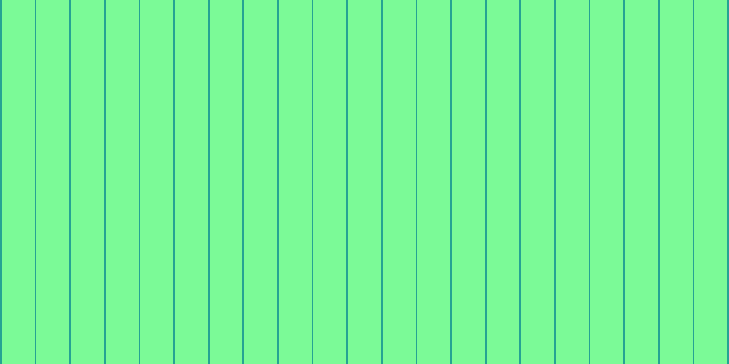#7bfa97, #25a393 vertical lines, two pixels wide, thirty-six pixels apart