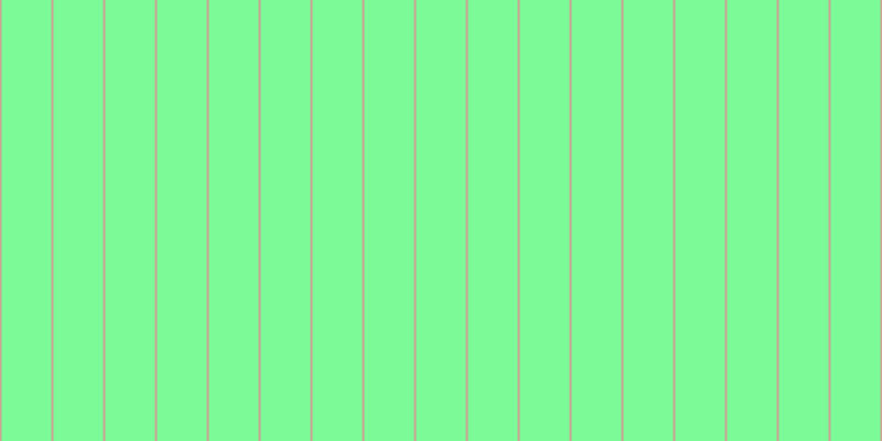 #7bfa97, #caa393 vertical lines, two pixels wide, forty-five pixels apart