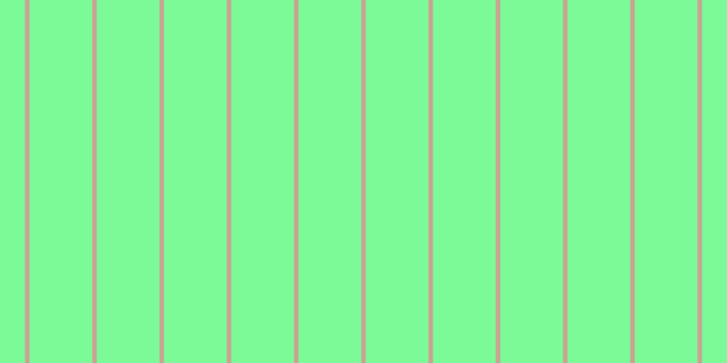 #7bfa97, #caa393 vertical lines, five pixels wide, sixty-nine pixels apart